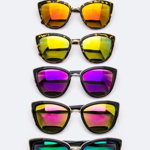 SUNLIE SUNNIES CAT EYE SUNGLASSES - Picture 1 of 5